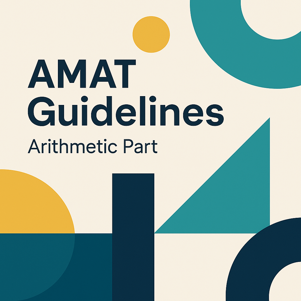 AMAT Guidelines – Arithmetic
